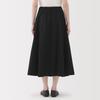 MUJI Women's Cool Flare Skirt, BE1VTA5S, Black, Size S