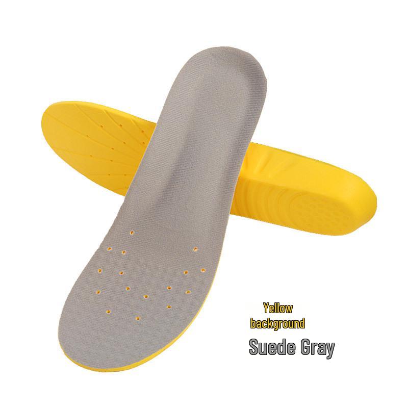 Unisex Shock-Absorbing Basketball Insoles: Thick, Slow Rebound, Soft, Sweat-Wicking.
