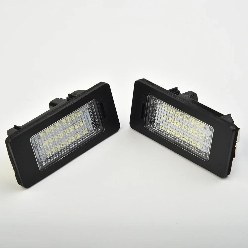 2x Error Free LED License Plate Light Bulb For BMW E90 E92 E39 E60 E61 M5 E70 Rear Lights Number Plate Lamp Accessories