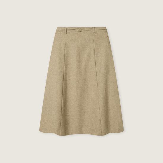 Rom&nd Wool Flare Long Skirt RMWHG11R11