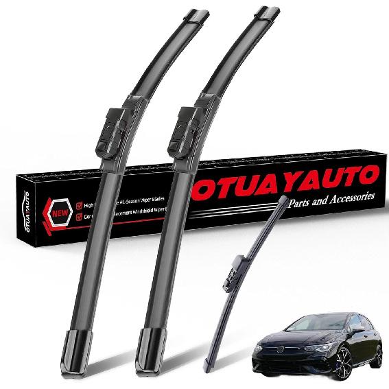 OTUAYAUTO 22"+22" Windshield Wiper Blades Replacement for Chevrolet Silverado 1500 2500 3500 1999-2006 2019-2024 Front Window Wiper Fit Factory