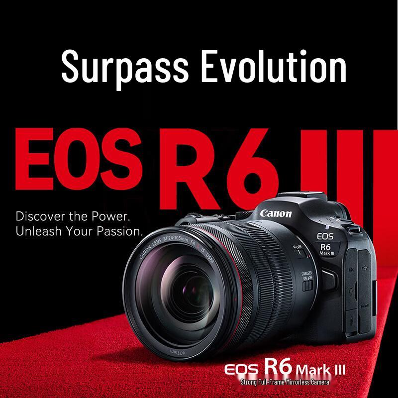 Canon EOS R6 Mark III Full-Frame Mirrorless Camera (CN Version)