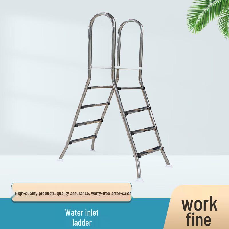 ZLIII Portable Outdoor Swimming Pool with Inlet Ladder