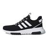 Adidas Cf Racer Tr Comfortable Fabric Non-Slip Low-Top Running Shoes Women Sneakers Black White DB1778
