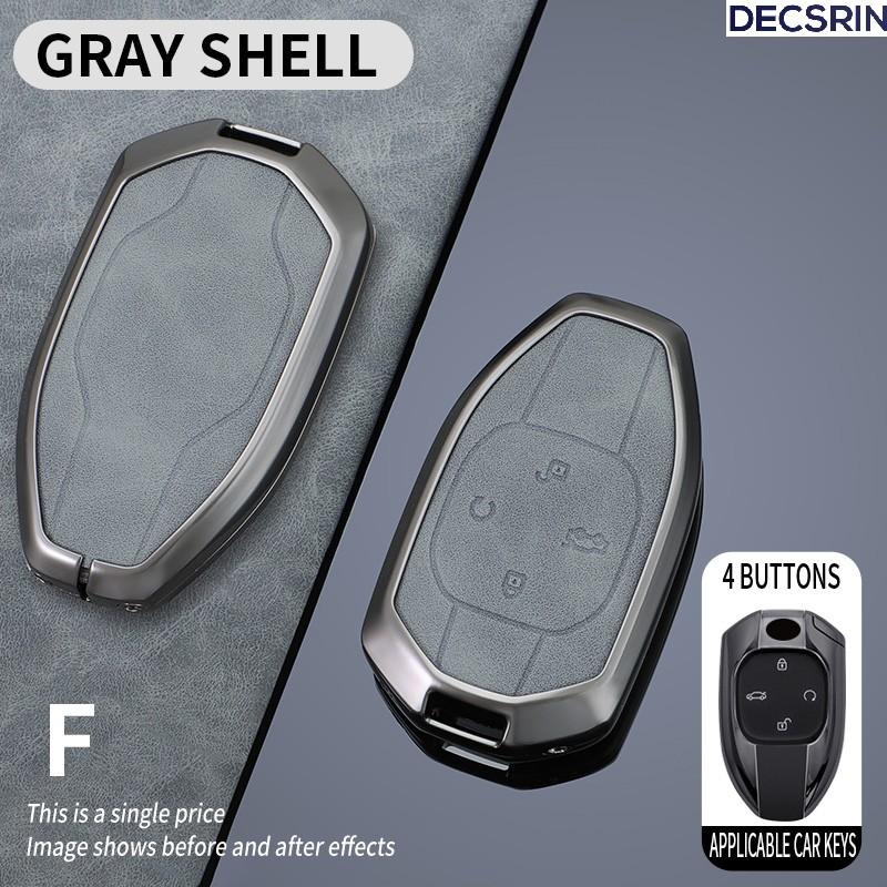 4/5 Buttons Car Remote Key Case Cover Shell Fob For GAC Trumpchi GS7 GS8 GM8 GS5 GA6 GM6 Car Interior Keychain Accessories