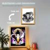 Anime Figure Hunter×Hunter Light Painting Photo Frame Killua Chrollo Action Figure Night Light Collection Toys Kid Birthday Gift