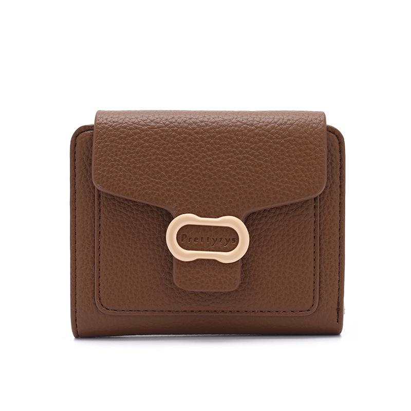 Wallet for Women PU Soft Face Women's Short Wallet Simple Versatile Women's Handbag Women's Card Bag