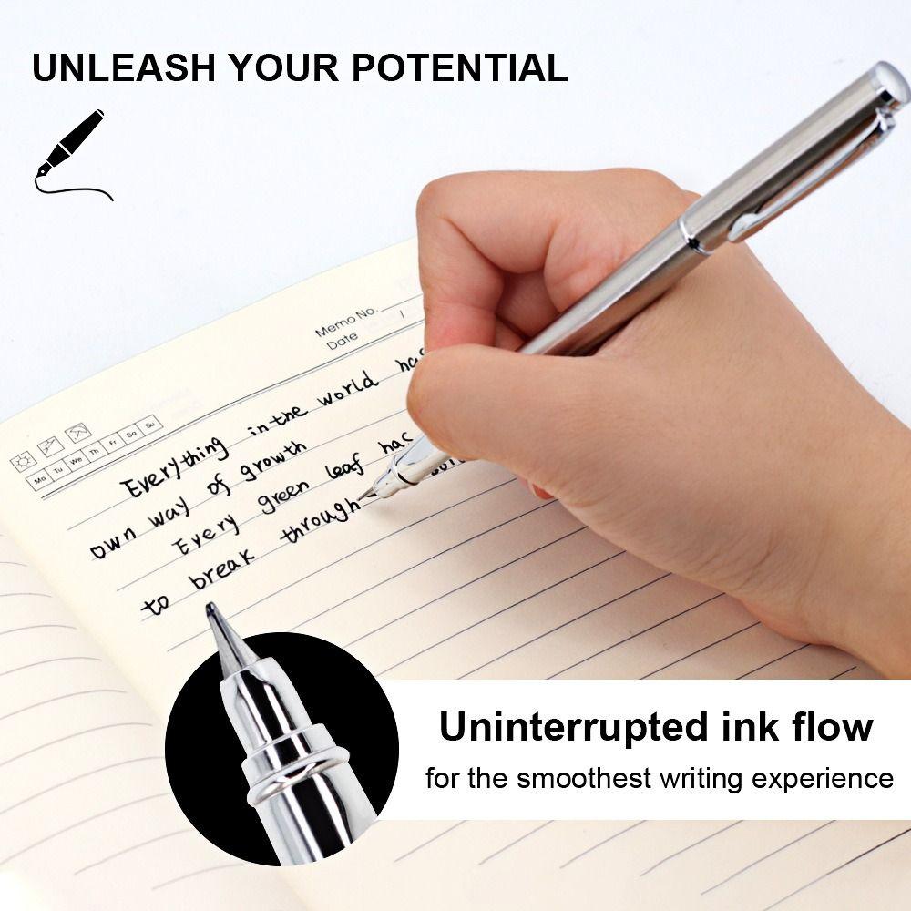 Curved Nib Fountain Pen Metal Writing Signature Pen Multi-functional Calligraphy Pen  Students