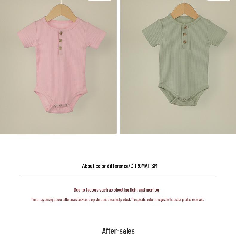 Gerippter Kurzarm-Strampler für Neugeborene - Unisex-Frühlings- bis Herbst-Outfit