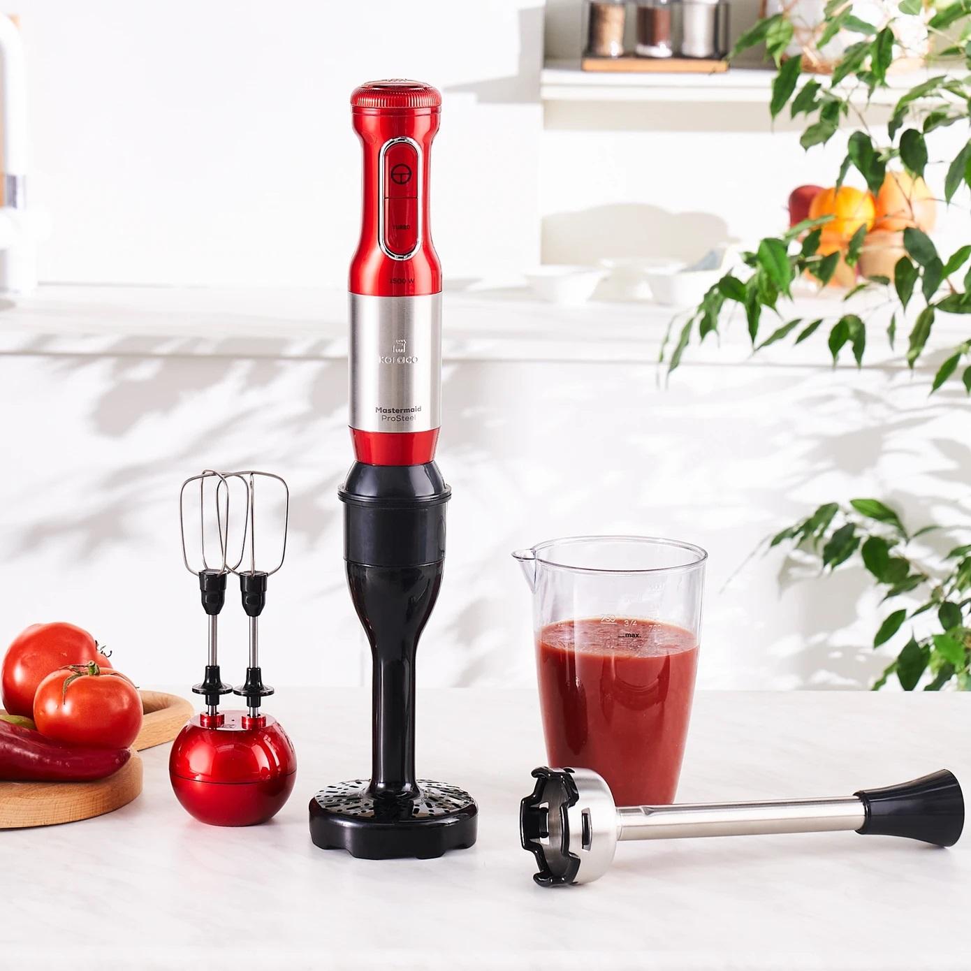 

Karaca Mastermaid Prosteel Набор блендера 1500 Вт Red-Inox
