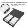 Sunglasses Display Glasses Storage 16 Slots Sunglasses Display Eyeglasses Glasses Display Sunglasses Glasses Storage Holder Box Case, Box, Case,