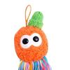 Cat Catnip Toy Soft Stuffed Ball Chew Toy Interactive Squeaky Octopus Kitten Teething Toy with Colorful Tassels for Indoor Cats Entertainment