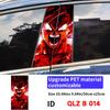 Anime Son Goku Car Stickers Car B-pillar Vinyl Decals Waterproof Auto Center Pillar Sticker Cover Scratches Decors Accessories