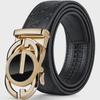 King Paul Men's High-End Genuine Leather Belt - Luxury Fashion Accessory for Young Men