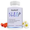 Capsule per il Supporto del Sonno Formula Erboristica Vegana per il Rilassamento Notturno e il Rinfresco Mattutino, 120 Capsule Vegane