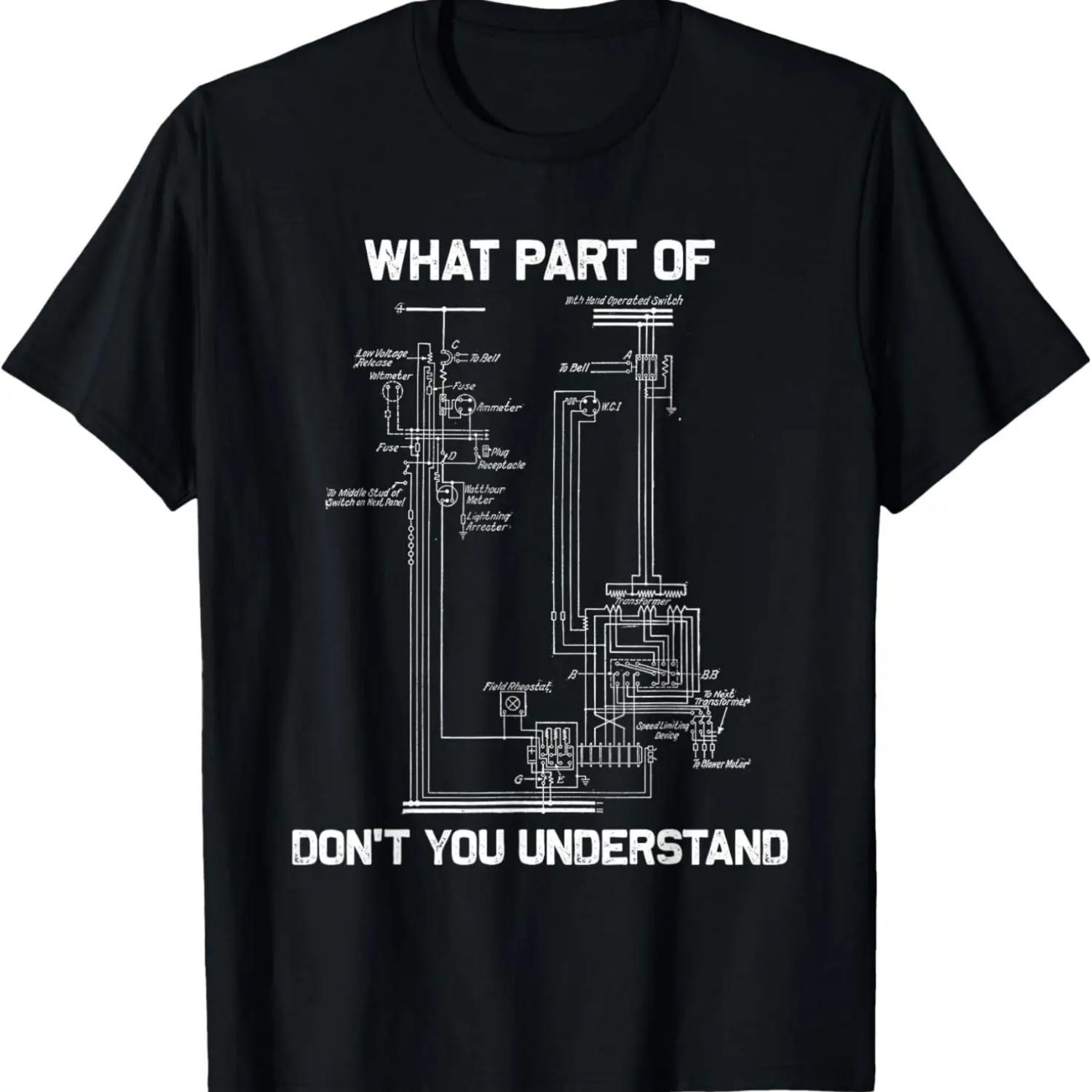 What Part of Don t You Understand Mechanical Engineering T-Shirt XXXXXL чёрный