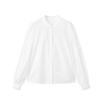 Camisa de Algodón con Mangas de Farol de Encaje Francés para Niñas CHANZUIGOU