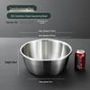 HANDUNYOU 32cm Extra-Thick 304 Stainless Steel Mixing Bowl