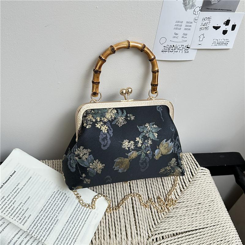 Summer Fashion Youth Sweet Creative Design Floral Shoulder Bags High Quality Versatile Simplicity Handheld Handbags for Women