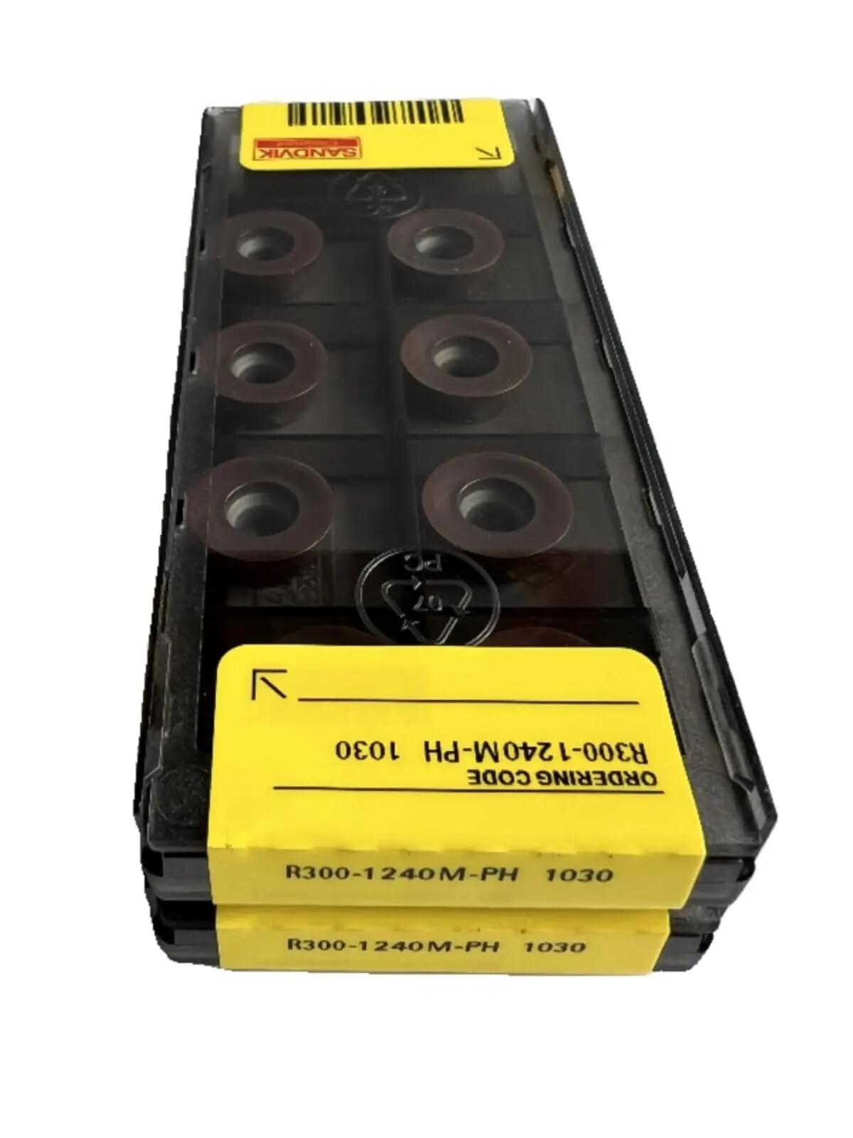 

Original Sandvik / R300-1240M-PH 1030 / CNC lathe carbide blade 10 PCS