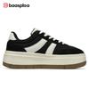 Baasploa women's board shoes are warm, comfortable, thick soled, height increasing sports shoes, lightweight casual shoes, retro and trendy shoes