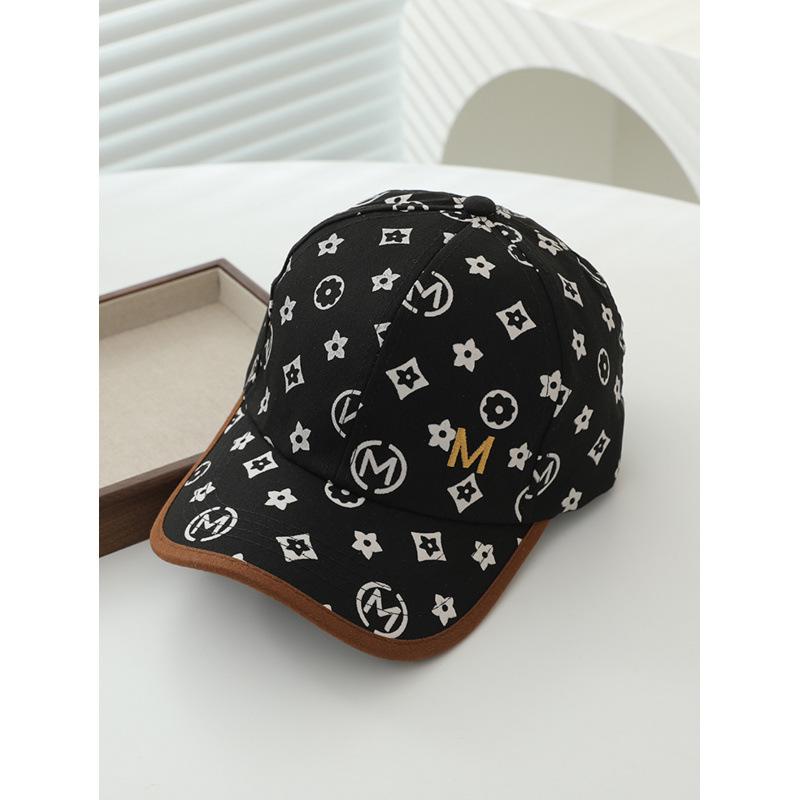 High Quality Children's Hat M Embroidery Printed Baseball Cap Spring and Autumn Boys and Girls Outdoor Shade Cap