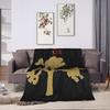 U2 Rock Band Plush Blanket Girls Boys  Flannel Throw Blanket For Couch Chair Super Soft Customized Quality Bedspread Gift Idea