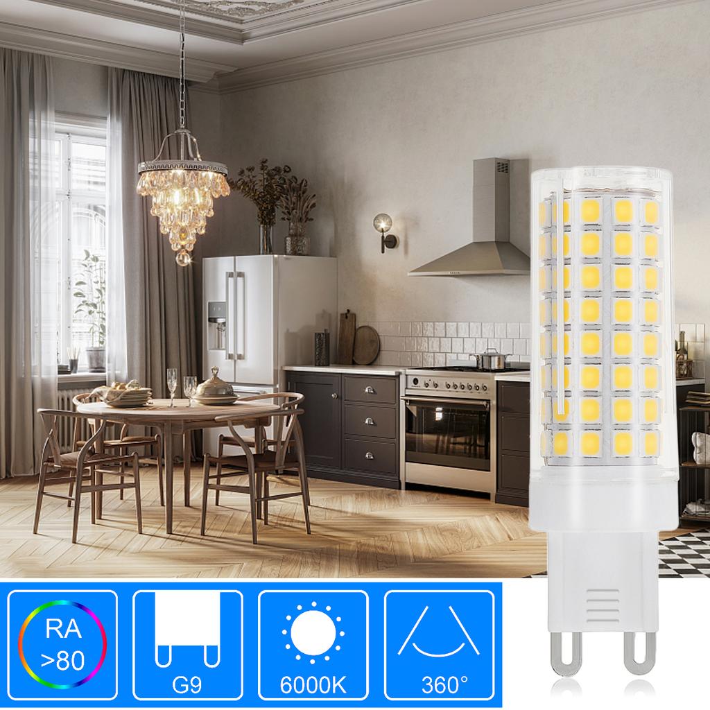 G9 LED Bulbs 10W 110V 1000LM Dimmable LED Light Bulb
