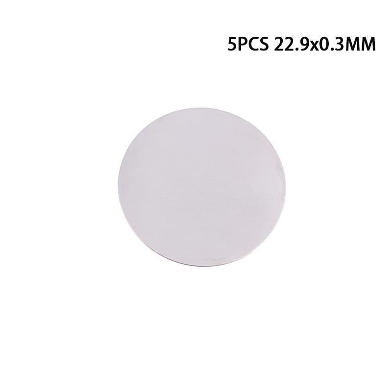5 Stück Magnetische Autotelefonhalterung, starke magnetische Metallplatte, selbstklebender Ersatz für die Rückseite des Telefongehäuses, kreisförmige Magnetaufkleber