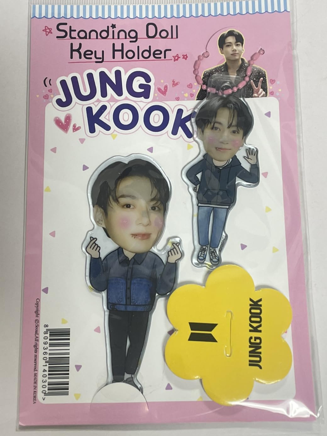 

Jungkook Goods Acrylic Stand Standing Doll Set (JUNGKOOK 1) [Item]
