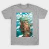 Unisex Mode T-Shirt Ghibli Gebäude Kunstdruck T-Shirt Große Größen S-5XL T-Shirt 100% Baumwolle Oberteile Rundhals Kurzarm T-Shirts