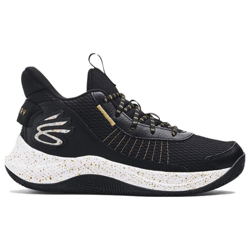 Under Armour Curry 3Z7 'Black Metallic Gold' Sneakers 3026622 001
