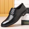 Korean Men'S Business Shoes Formal Leather Shoes Casual Leather Shoes Wedding Shoes For Men Fashion Black Leather Shoes JZ-29901