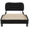 Vidaxl Bed Frame With LED Lighting Without Mattress Black 80X200 Cm