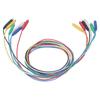 6 Piezas de Sondas de Prueba Magnéticas de Silicona Suave y Flexible Cables de Prueba Jumper 30V AC 5A para Control de Termostatos