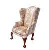 Miniature Single Sofa/ArmChair Model Figure For 1/6 Doll House Decoration Wood Kids Toy Furniture Scene Setting Decors