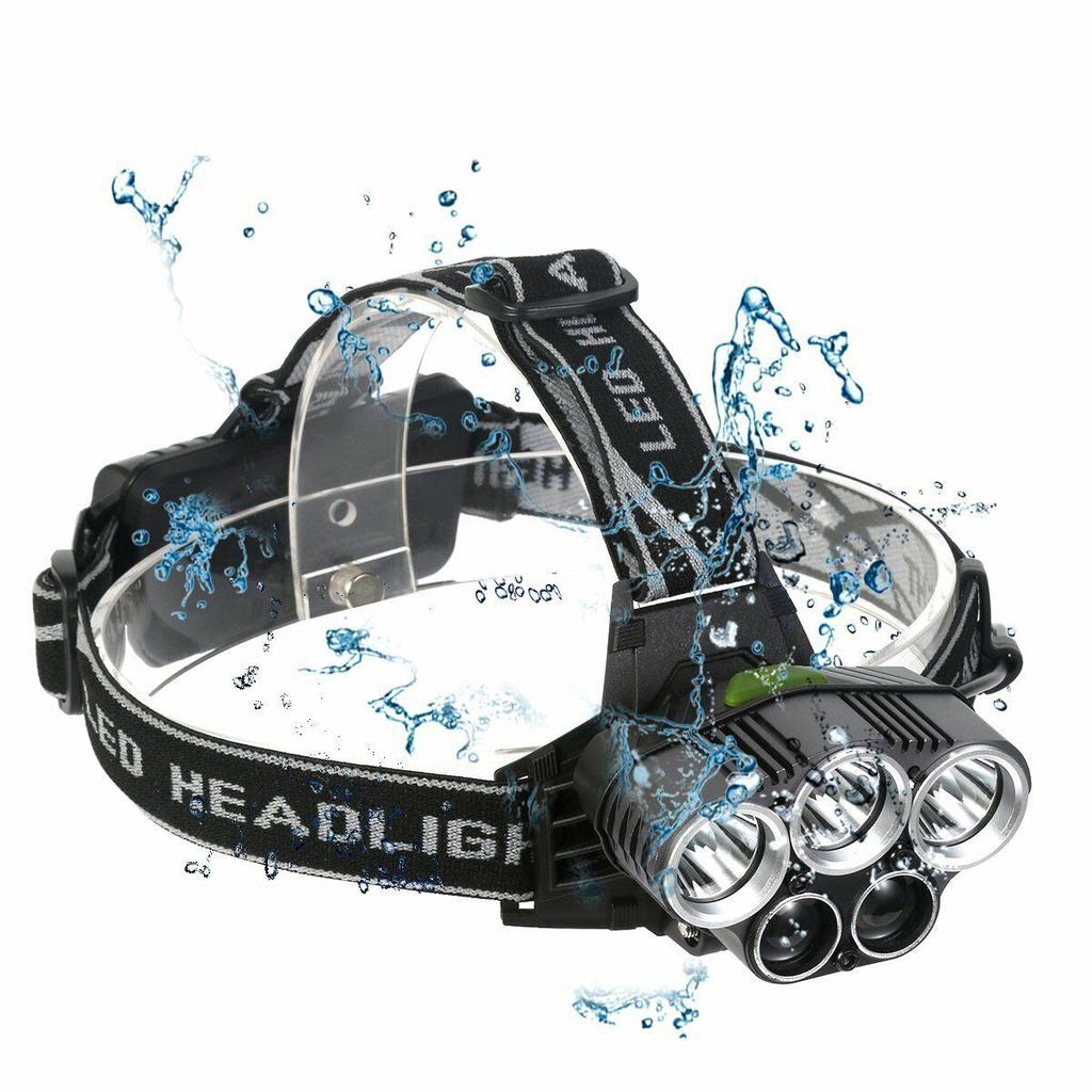 350000LM 5X T6 LED Headlamp Rechargeable Head Light Flashlight Torch Lamp 18650 350000LM 5X T6 LED Headlamp Rechargeable Head Light Flashlight Torch Lamp 18650