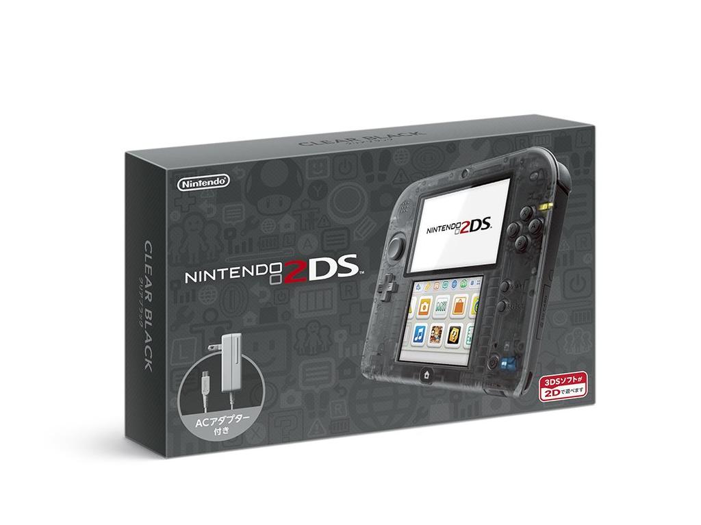 Nintendo 2DS Clear Black