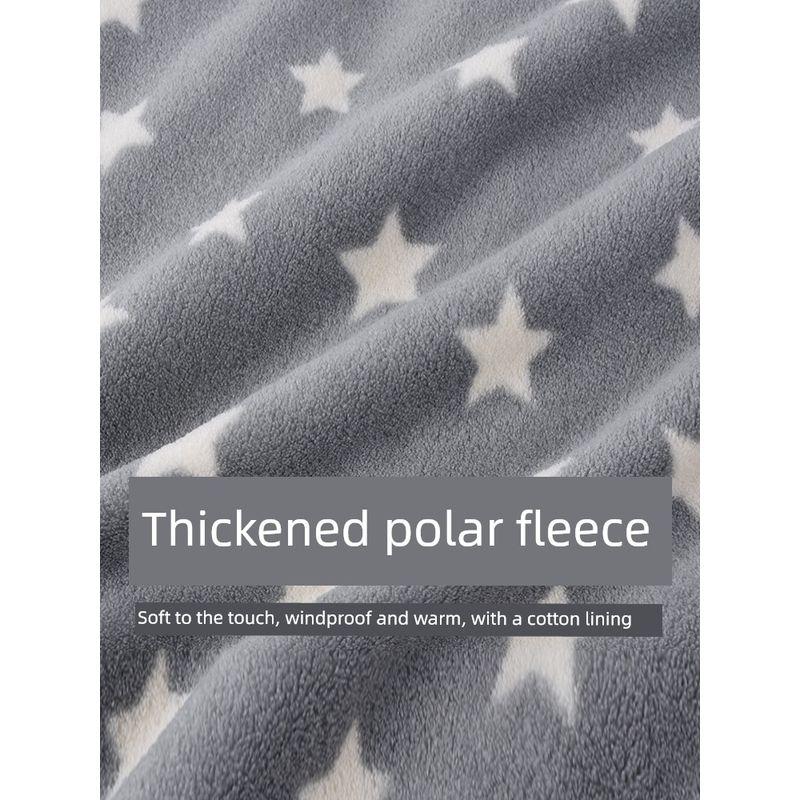 Qianqujia Japanese Fleece-Lined Waistcoat Warm Vest Children's Clothing