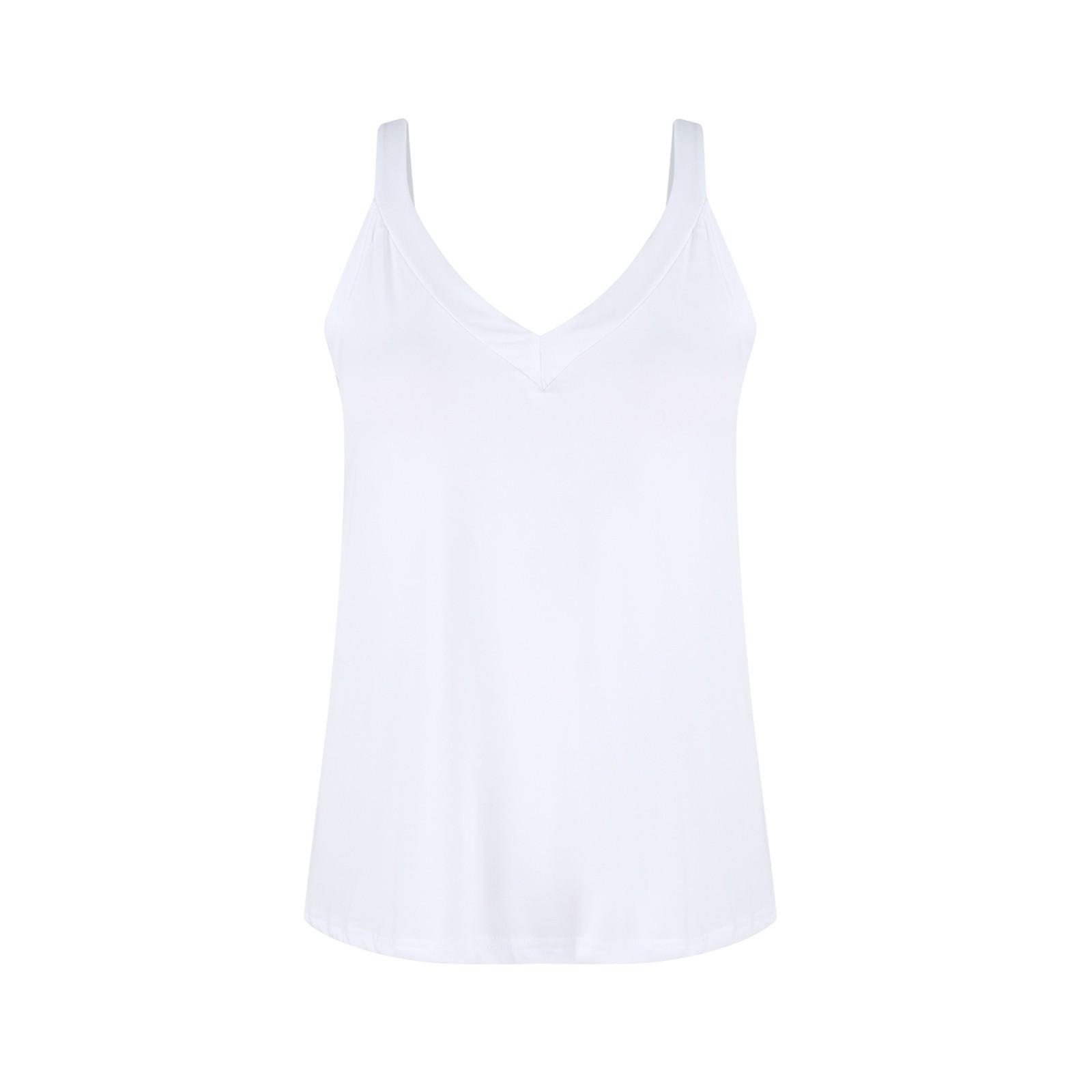 

Женская однотонная повседневная сексуальная модная свободная рубашка с v-образным вырезом и принтом XL белый