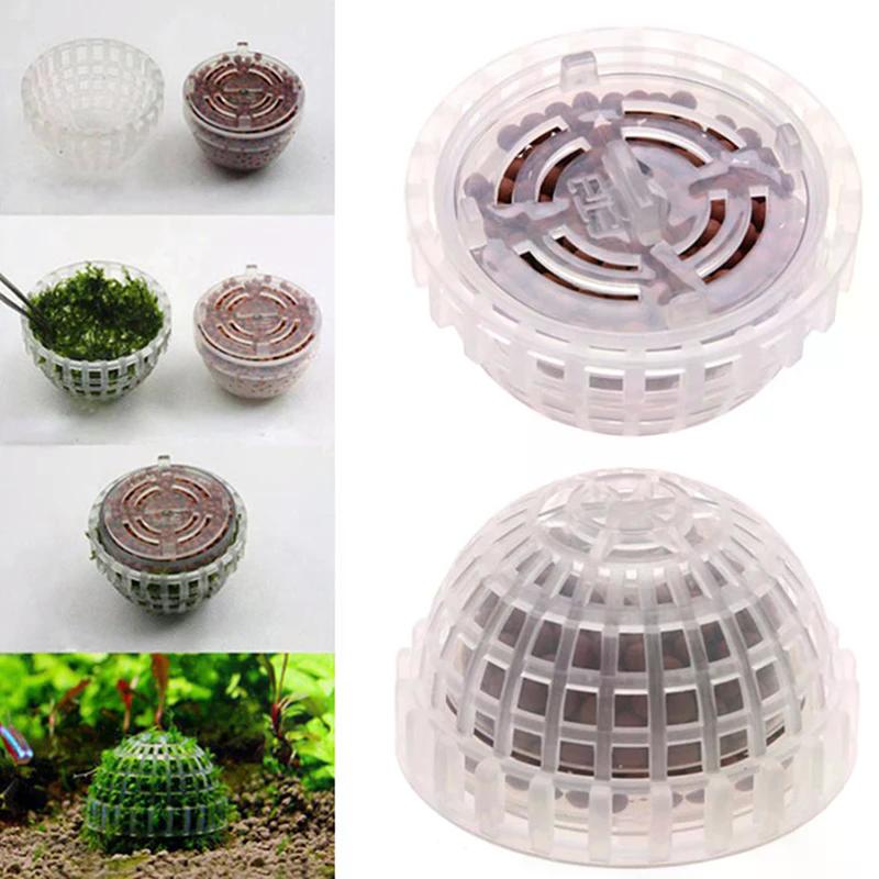1Pcs Aquatic Pet Supplies Decorations Aquarium Moss Ball Live Plants Filter Pet Decor