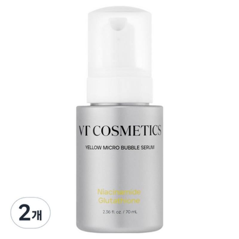 VT COSMETICS Niacinamide Glutathione Yellow Micro Bubble Serum 70ml/140ml