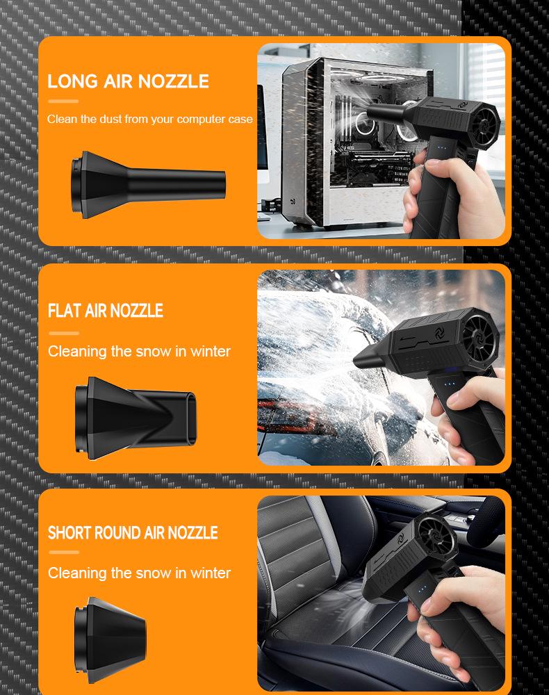X3mini Jarvis High-Speed Wireless Hair Dryer & Powerful Duster