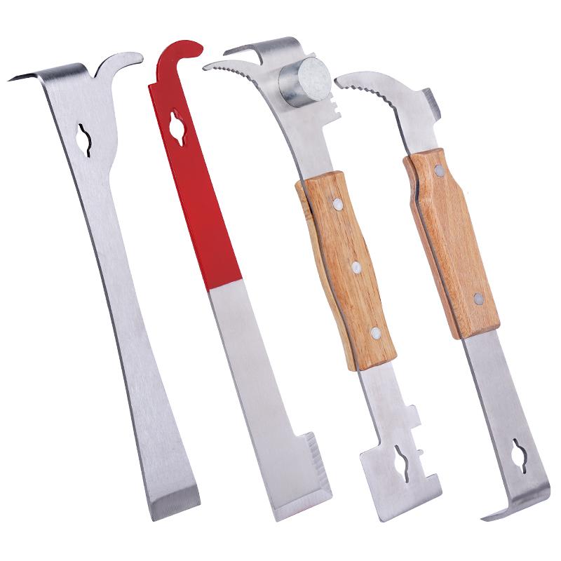 BeeHive Tools Stainless Steel Bee Scraper Beekeeper Honey Knife Beekeeping Equipment Apiculturist Beehive Frame Cleaning Tools