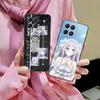 Date a Live Mio Takamiya Matte Mobile Phone Case for Honor 90 80 70 60 50 30 20 10 9 8 7 Pro S SE Lite 5G Colorful Printing