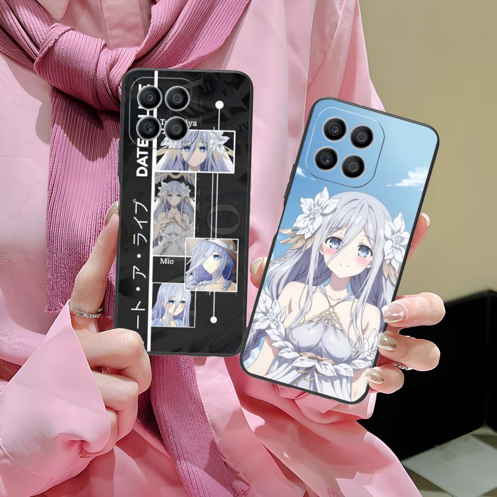 Date a Live Mio Takamiya Matte Mobile Phone Case for Honor 90 80 70 60 50 30 20 10 9 8 7 Pro S SE Lite 5G Colorful Printing