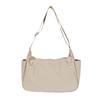 Nylon Shoulder Bag Women's Solid Color Large Capacity Crossbody Bag