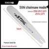 Stihl Chainsaw Guide Bar 3-in-1: Compatible with Models 381, 382, 461, 462, 250, 251, 170, 180.