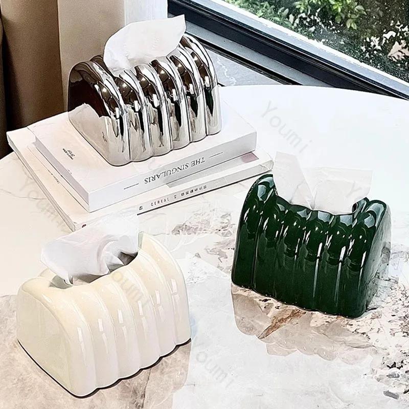 Kreativní obloukový most ve tvaru krabičky na papírové kapesníčky Kryt na krabičky na ubrousky Špičkové domácí dekorace Držák na ubrousky Dekorace do obývacího pokoje Krabičky na papírové kapesníky