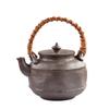 BRJapanese Style Rust Glazed Teapot Creative Ceramic Kung Fu Tea Set Office Portable Small Teapot Retro Tea Ceremony AccessoriesEY